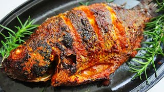 GRILLED TILAPIA FISH IN 15 MINUTES [upl. by Enaols]