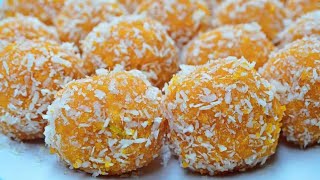 Mauritian Cuisine Easy Besan Ladoo Recipe Step by step [upl. by Ellehcal]