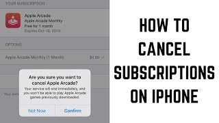 How to Cancel Subscriptions on iPhone [upl. by Eliathan]