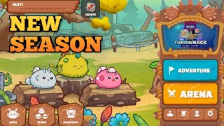 Axie V2 NEW SEASON  Axie Infinity Classic [upl. by Aoht737]