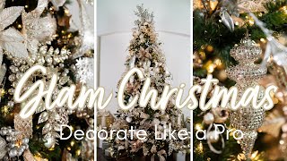 How to Decorate a Glam Christmas Tree [upl. by Amoritta]