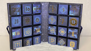 Advent Calendar Book  Tutorial [upl. by Llevert]