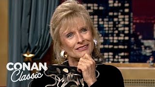 Cloris Leachman  Late Night with Conan O’Brien [upl. by Orose]