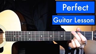 Perfect  One Direction  Guitar Tutorial Guitar Lesson Easy Chords  Melody [upl. by Nrubua967]