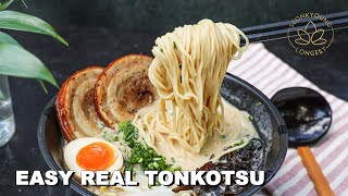 the BEST Tonkotsu Ramen Recipe How to Rich and Creamy Borth [upl. by Cicily]