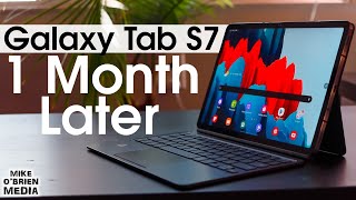 SAMSUNG GALAXY TAB S7 One Month Later [upl. by Yssor]