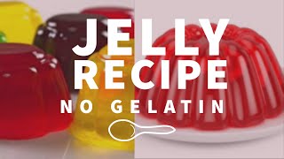 Easy Homemade Jelly Recipe Without Gelatin [upl. by Sinnel677]