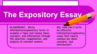 How to Write an Expository Essay [upl. by Bartolemo460]