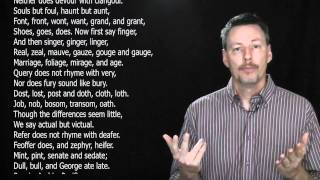 The Chaos Of English Pronunciation by Gerard Nolst Trenité [upl. by Cory]