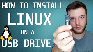 How to Install LINUX on a USB DRIVE [upl. by Sonitnatsok204]