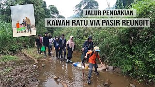 Jalur Kawah Ratu via Pasir Reungit Gunung Salak Bogor FULL TREK  Family Trekking [upl. by Nawyt663]