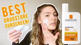 La RochePosay Anthelios UltraLight Invisible Shaka Fluid SPF50 review Oily skin [upl. by Lletniuq]