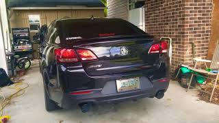 Chevy SS with custom exhaust with SpinTech 9000s mufflers [upl. by Melinda851]