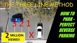 How to Reverse Park  PERFECT REVERSE PARKING EVERY TIME [upl. by Enar]