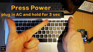 How to power on Macbook Pro with dead battery [upl. by Mueller973]