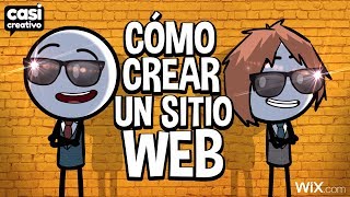 Cómo crear un sitio web  Casi Creativo [upl. by Naimerej]