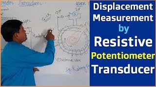 Resistive Potentiometer Transducer Working operation in Hindi [upl. by Glasgo]