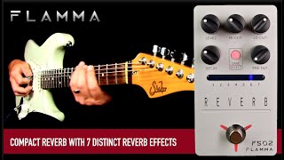 Flamma FS02 Reverb pedal [upl. by Nibuz]