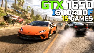 GTX 1650  I5 10400f  Test In 15 Games [upl. by Mirabella425]