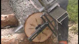 Chainsaw sawmill [upl. by Lyns390]