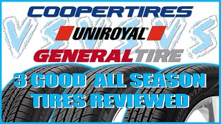 Three Good All Season Tires Reviewed [upl. by Sillihp]