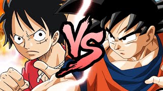 LUFFY VS GOKU RAP BATTLE  RUSTAGE ft Shao Dow [upl. by Annaillil]