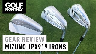 Mizuno JPX919 Irons  Gear Review  Golf Monthly [upl. by Giles]