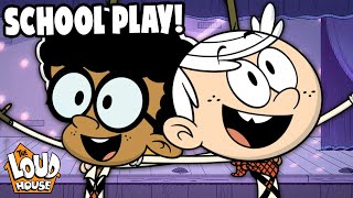 Lincoln Gets The Lead In The Play Flying Solo  The Loud House [upl. by Drofwarc]