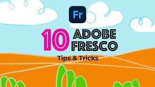 10 Must know Adobe Fresco tips 2020 [upl. by Elkcim]