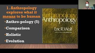 What Is Anthropology Intro to Anthro 2021 [upl. by Donella]