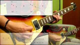 Muse  Plug In Baby Guitar Cover Play Along Tabs In Video [upl. by Phira]