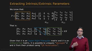 Intrinsic and Extrinsic Matrices  Camera Calibration [upl. by Laws]