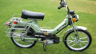 puch sport moped getting brought back to life after sitting 22 years [upl. by Onilegna]