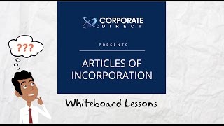 What Are Articles of Incorporation [upl. by Oneill]