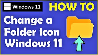 How to Change a Folder icon on Windows 11  See Pinned Comment  Change Folder Icon Windows 11 [upl. by Aivatal]