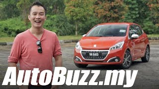 Peugeot 208 Puretech 12 turbo review  AutoBuzzmy [upl. by Jessa]