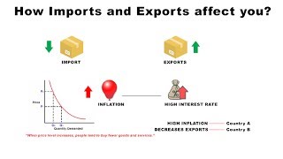 How Imports and Exports Affect You  Economics [upl. by Stander]