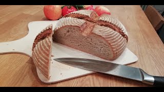 Roggenmischbrot ohne Sauerteig Graubrot [upl. by Anwad]