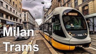 🇮🇹 Trams in Milan  Tranviaria di Milano 4K 2020 [upl. by Uile8]