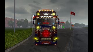 ETS2 v134Euro Truck Simulator 2 Tuning mod New Scania RS [upl. by Teerprah946]