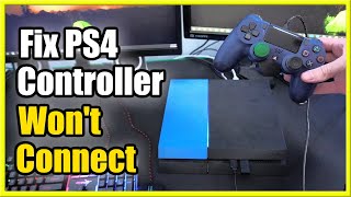 How to FIX PS4 Controller that Wont Connect Hard Reset Method [upl. by Dorina]