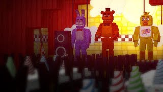 Five Nights at Freddys Faithfully Recreated in Minecraft [upl. by Parrie694]