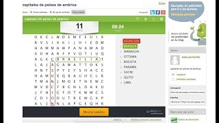 Elaboración de sopas de letras con educaplay [upl. by Schug]