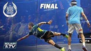 Squash MoElShorbagy v Rodriguez  Allam British Open 2018  Final [upl. by Malas]