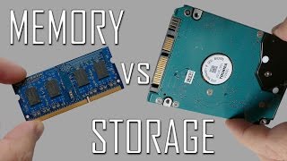 Memory vs Storage  Whats the Difference [upl. by Magee316]