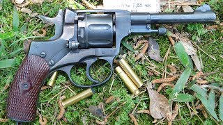 Russian M1895 Nagant Revolver Review [upl. by Donelu36]