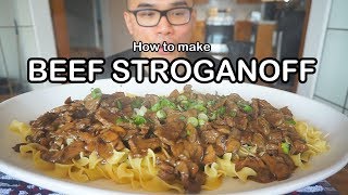 How to make BEEF STROGANOFF [upl. by Arymahs]