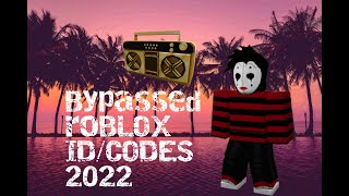 Roblox IDSONG CODES BYPASSED ✅WORKING 2022 [upl. by Halford]