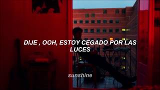 Blinding Lights  The Weeknd  Subtitulado Español [upl. by Gianina466]