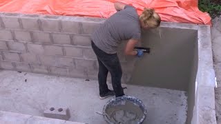 How to Render a Pool – DIY with Nicole  Build Your Own Swimming Pool Episode 5 [upl. by Anneres802]